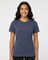 BELLA + CANVAS CVC Short Sleeve Crewneck Jersey T-Shirt for Casual Layering & Custom Print Essential Tee